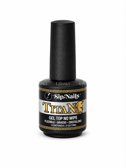 Titán top coat Sip Nails