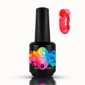 Marble Ink Rojo Gelmart