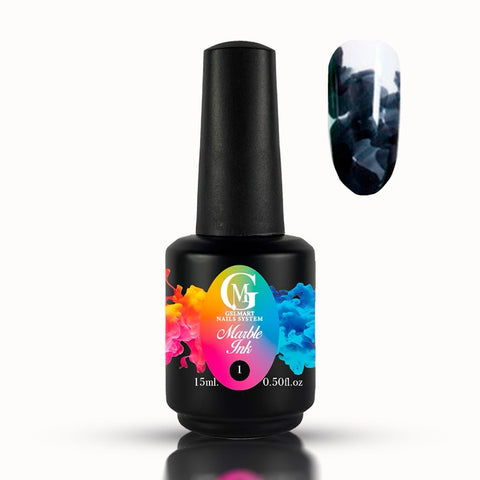 Marble Ink Negro Gelmart