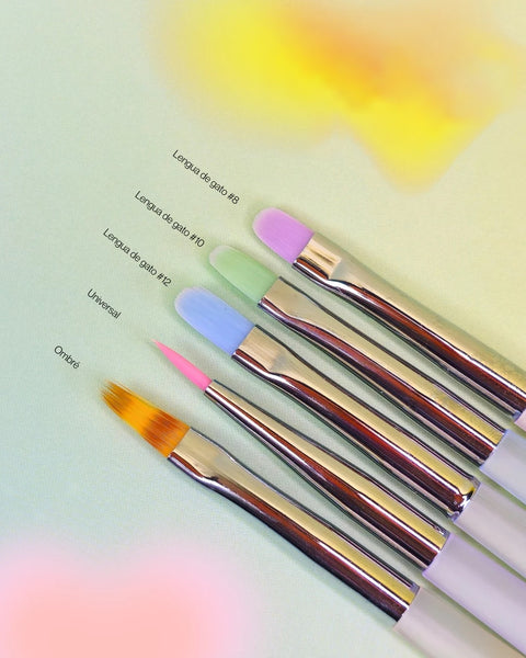 Kit pinceles colors Sip Nails