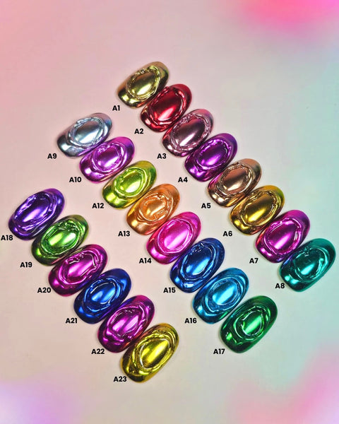 Aurum efecto espejo Sip Nails