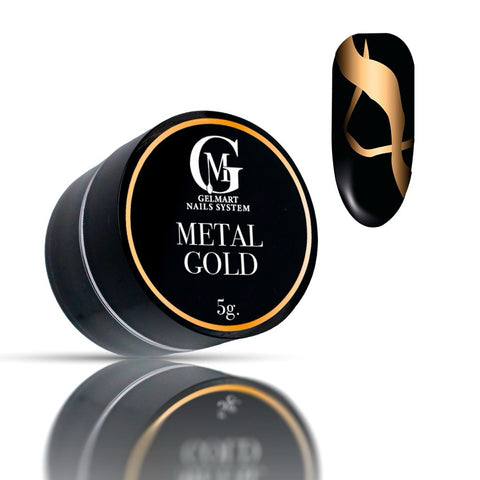 Metal gold Gelmart