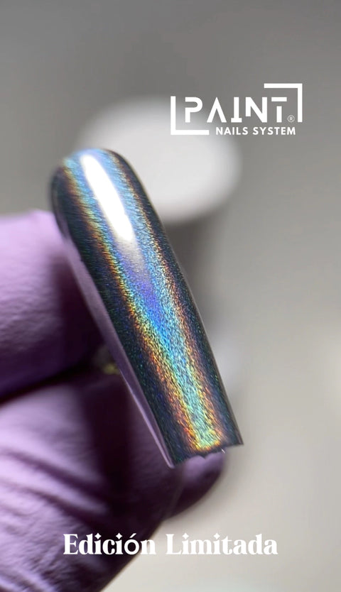 Rainbow steel Paint Nail System