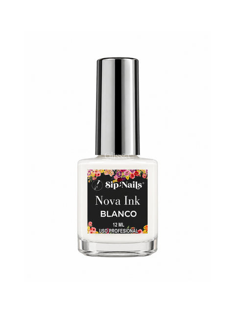 White Ink - Sip Nails