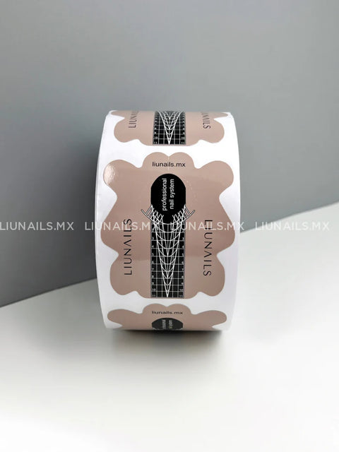 Moldes en rollo, 500 pzs LIUNAILS